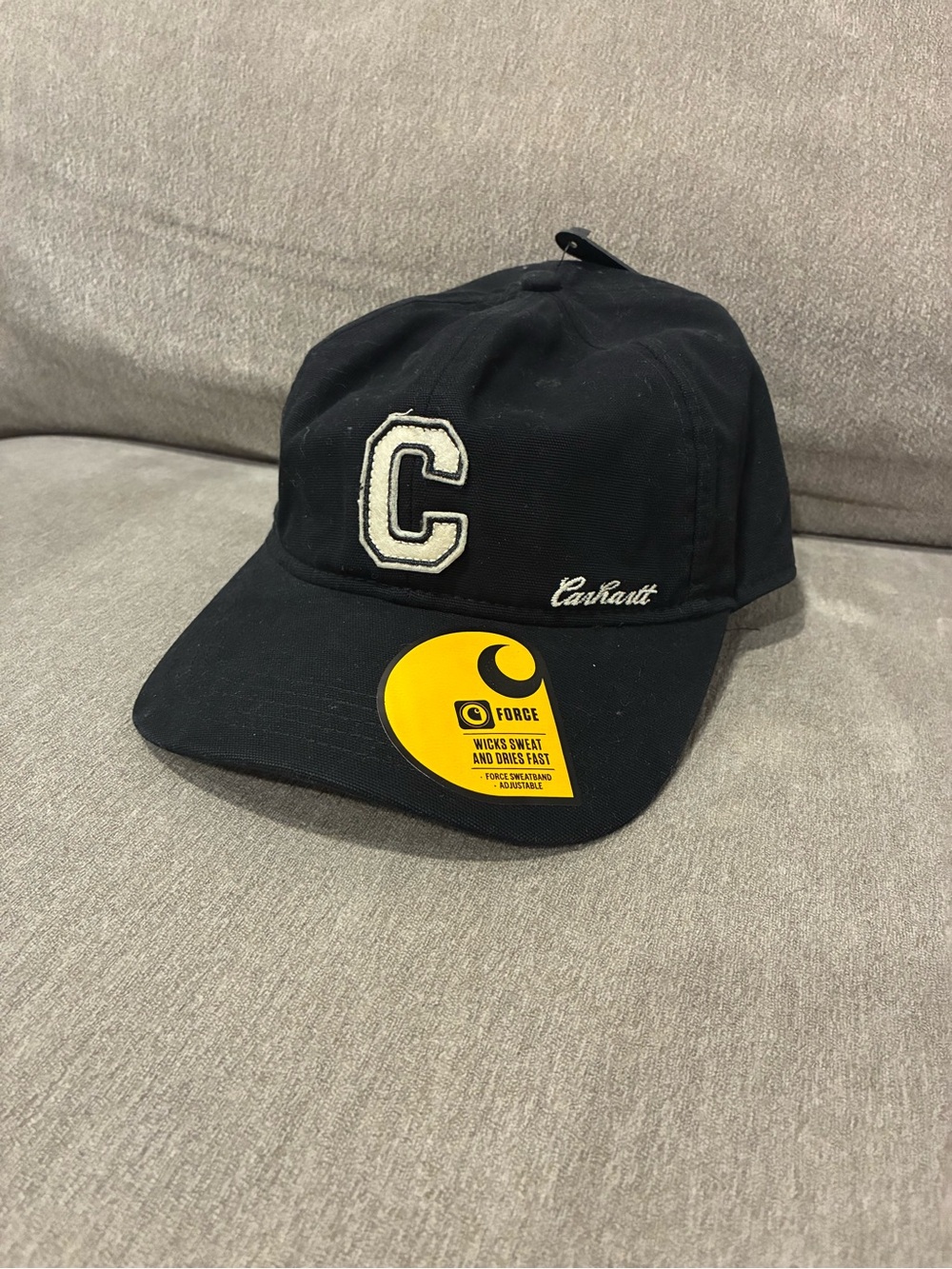 Carhartt Black 'C' Baseball Cap